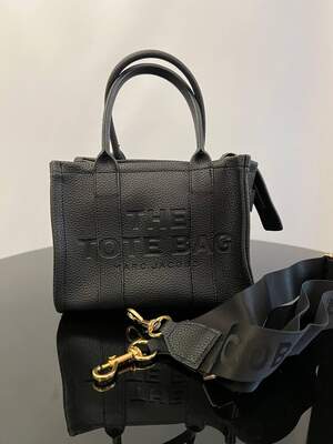 Женская сумка Marc Jacobs Tote mini MJ Марк Джейкобс Большая сумка шопер на плечо легкая сумка из экокожи