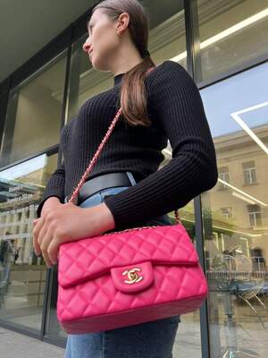 Женская сумка Chanel 20 молодежная сумка шанель через плечо из мягкой экокожи изящная брендовая сумочка