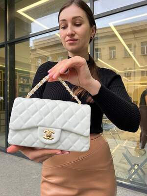 Женская сумка Chanel 20 молодежная сумка шанель через плечо из мягкой экокожи изящная брендовая сумочка