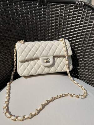 Женская сумка Chanel 25 молодежная сумка шанель через плечо из мягкой экокожи изящная брендовая сумочка