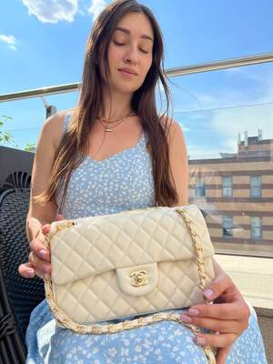 Женская сумка Chanel 25 молодежная сумка шанель через плечо из мягкой экокожи изящная брендовая сумочка