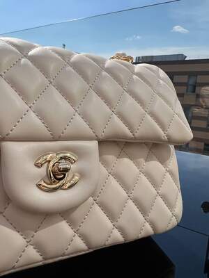 Женская сумка Chanel 25 молодежная сумка шанель через плечо из мягкой экокожи изящная брендовая сумочка