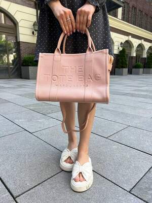 Женская сумка Marc Jacobs Tote MJ Марк Джейкобс Большая сумка шопер на плечо легкая сумка из экокожи