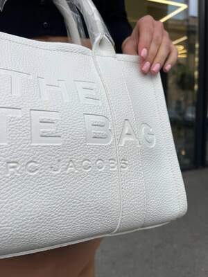 Женская сумка Marc Jacobs Tote MJ Марк Джейкобс Большая сумка шопер на плечо легкая сумка из экокожи