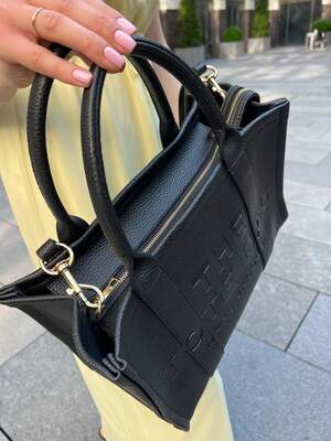 Женская сумка Marc Jacobs Tote MJ Марк Джейкобс Большая сумка шопер на плечо легкая сумка из экокожи