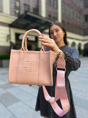 Женская сумка Marc Jacobs Tote mini MJ Марк Джейкобс Большая сумка шопер на плечо легкая сумка из экокожи