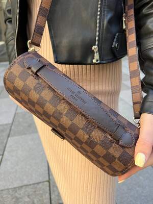 Женская сумка из эко-кожи Луи Виттон Louis Vuitton LV молодежная, брендовая сумка через плечо