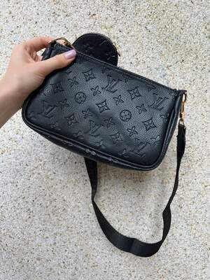 Женская сумка из эко-кожи Луи Виттон Louis Vuitton LV молодежная, брендовая сумка через плечо