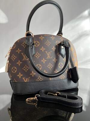 Женская сумка из эко-кожи Луи Виттон Louis Vuitton Alma LV молодежная, брендовая сумка через плечо