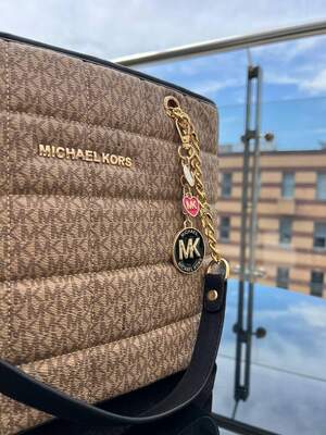 Женская сумка из эко-кожи Michael Kors молодежная, брендовая сумка шопер через плечо