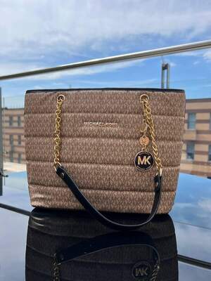 Женская сумка из эко-кожи Michael Kors молодежная, брендовая сумка шопер через плечо