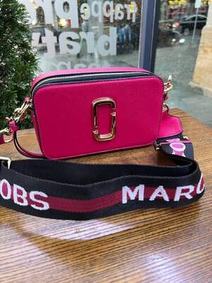 Женская сумка Marc Jacobs logo MJ Марк Джейкобс маленькая сумка на плечо легкая сумка из экокожи