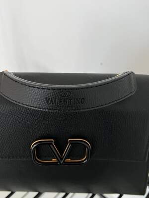 Женская сумка из эко-кожи Valentino молодежная, брендовая сумка-клатч средняя через плечо