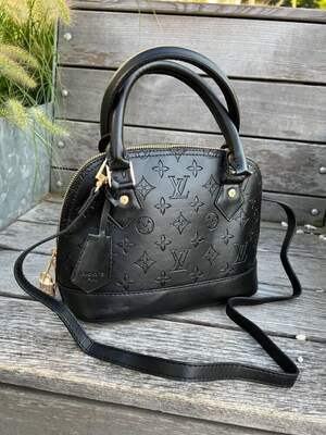 Женская сумка из эко-кожи Луи Виттон Louis Vuitton Alma LV молодежная, брендовая сумка через плечо