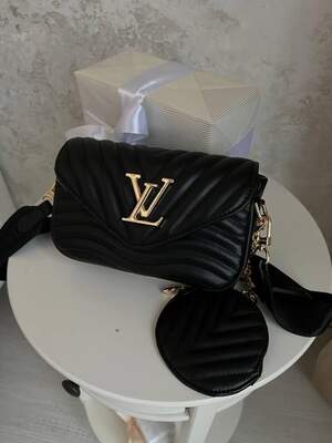 Женская сумка из эко-кожи Луи Виттон Louis Vuitton LV молодежная, брендовая сумка через плечо