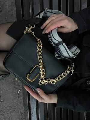 Женская сумка Marc Jacobs Shoulder Bag  Марк Джейкобс маленькая сумка на плечо легкая сумка из экокожи