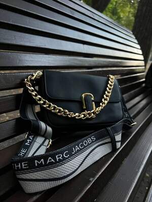 Женская сумка Marc Jacobs Shoulder Bag  Марк Джейкобс маленькая сумка на плечо легкая сумка из экокожи