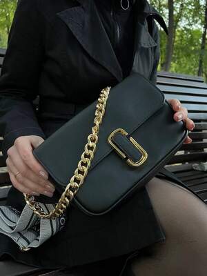 Женская сумка Marc Jacobs Shoulder Bag  Марк Джейкобс маленькая сумка на плечо легкая сумка из экокожи