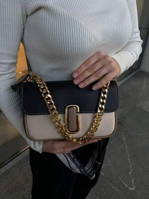 Женская сумка Marc Jacobs Shoulder Bag  Марк Джейкобс маленькая сумка на плечо легкая сумка из экокожи