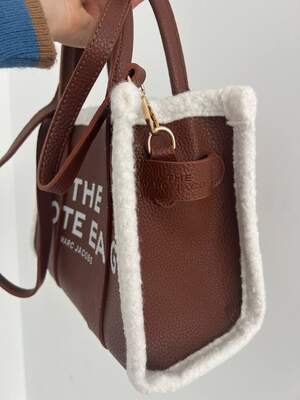 Женская сумка Marc Jacobs Tote MJ Марк Джейкобс Большая сумка шопер на плечо легкая сумка из экокожи