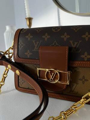 Женская сумка из эко-кожи Луи Виттон Louis Vuitton LV молодежная, брендовая сумка через плечо