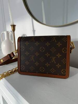 Женская сумка из эко-кожи Луи Виттон Louis Vuitton LV молодежная, брендовая сумка через плечо