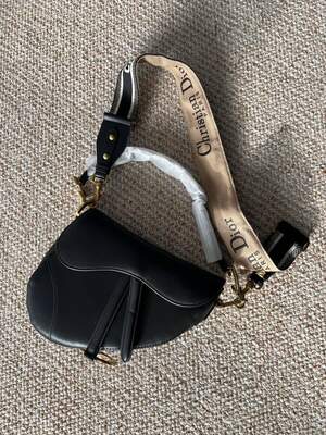 Женская сумка седло из эко-кожи клатч Dior Saddle Диор молодежная, брендовая сумка через плечо